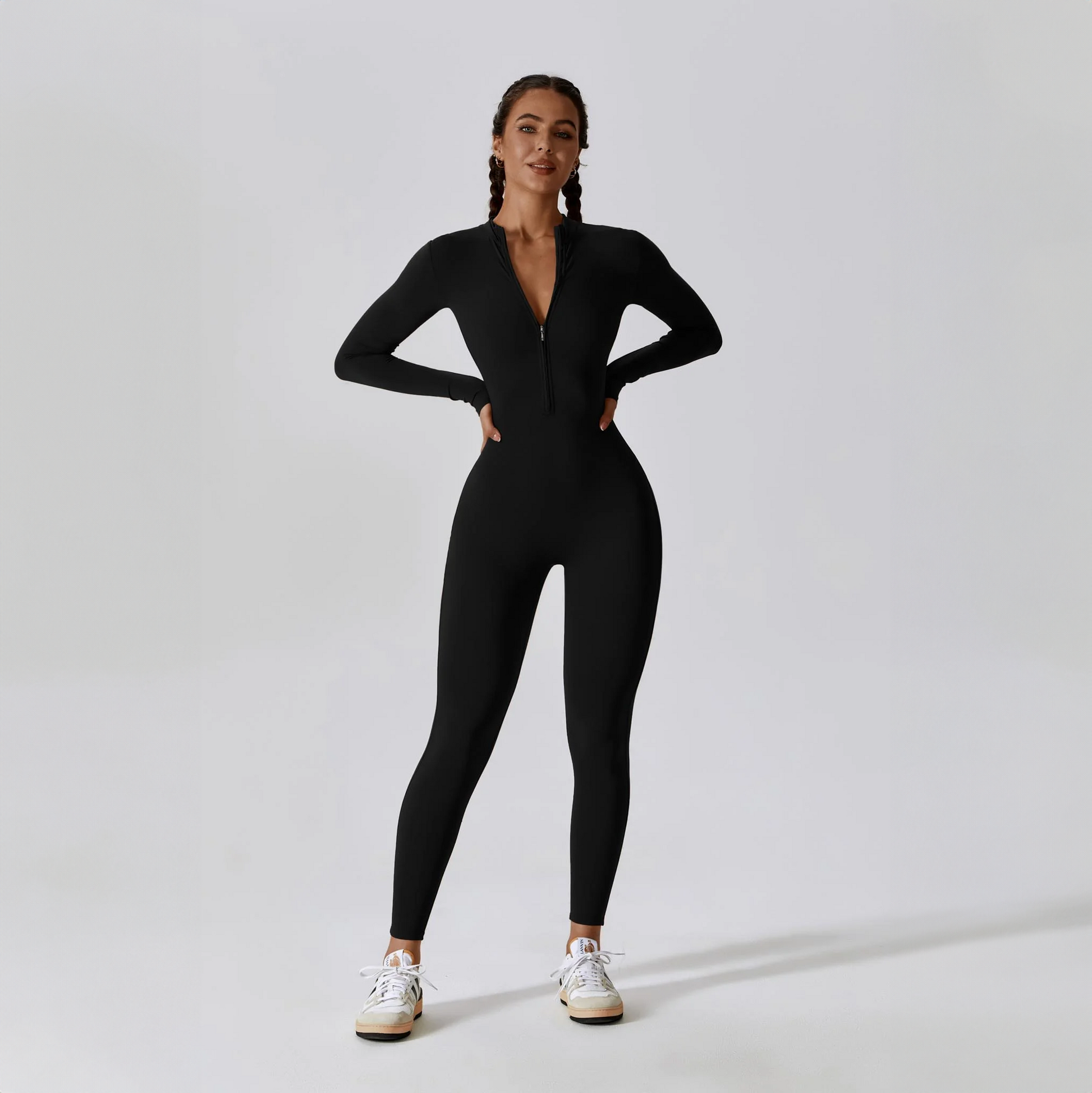 Lotusflow Long Sleeve Jumpsuit - Hera Activewear