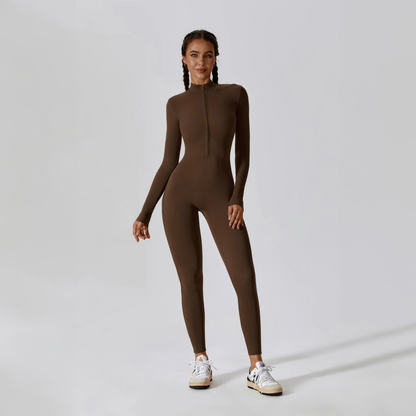 Lotusflow Long Sleeve Jumpsuit - Hera Activewear