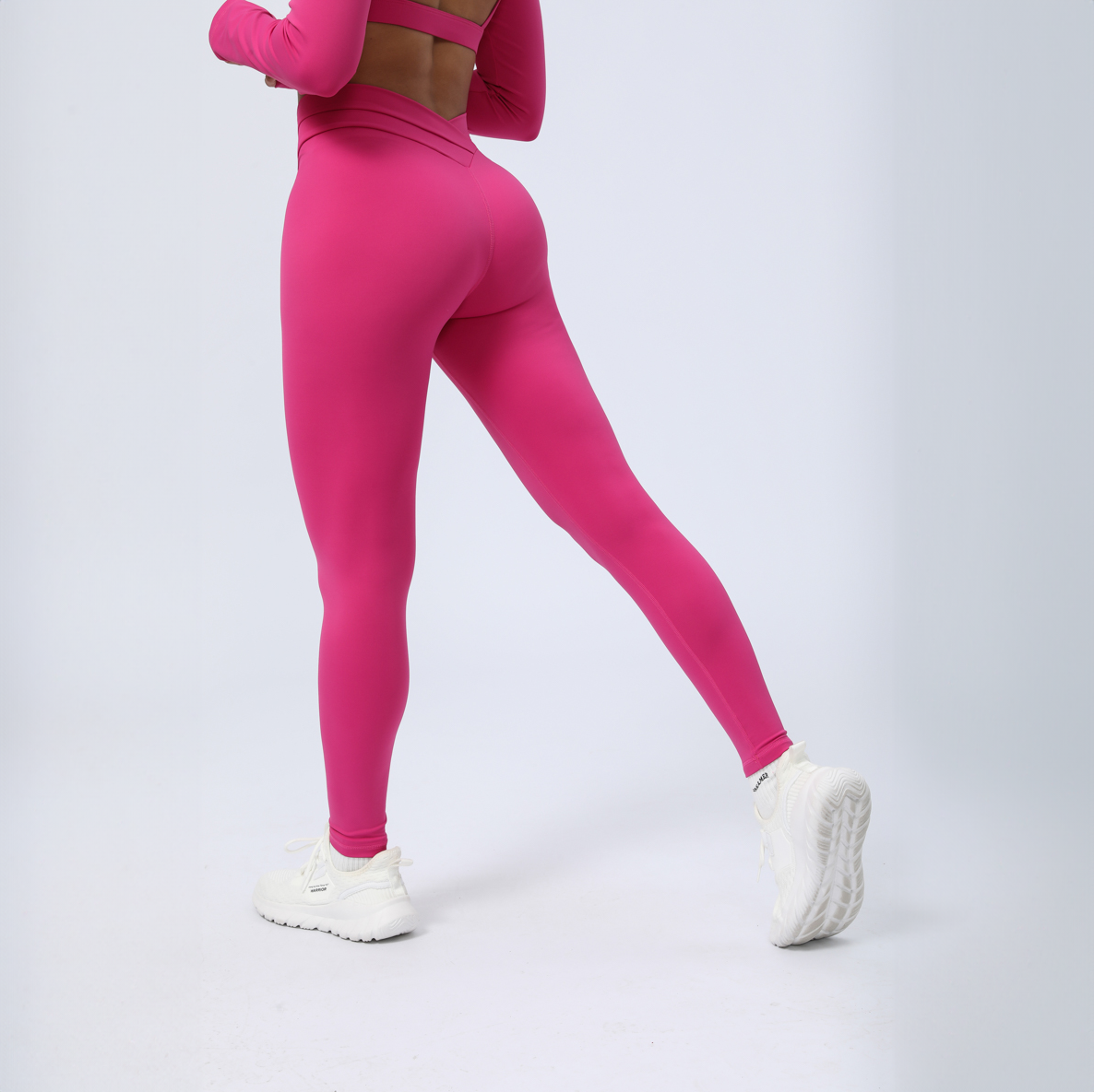 Crescent V-Cross Leggings - Hera Activewear