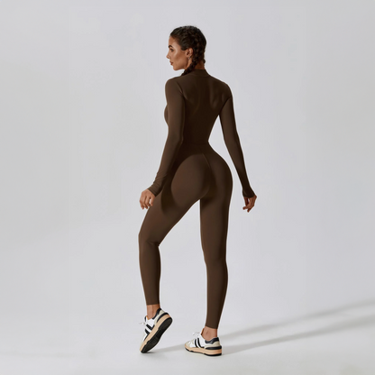 Lotusflow Long Sleeve Jumpsuit - Hera Activewear