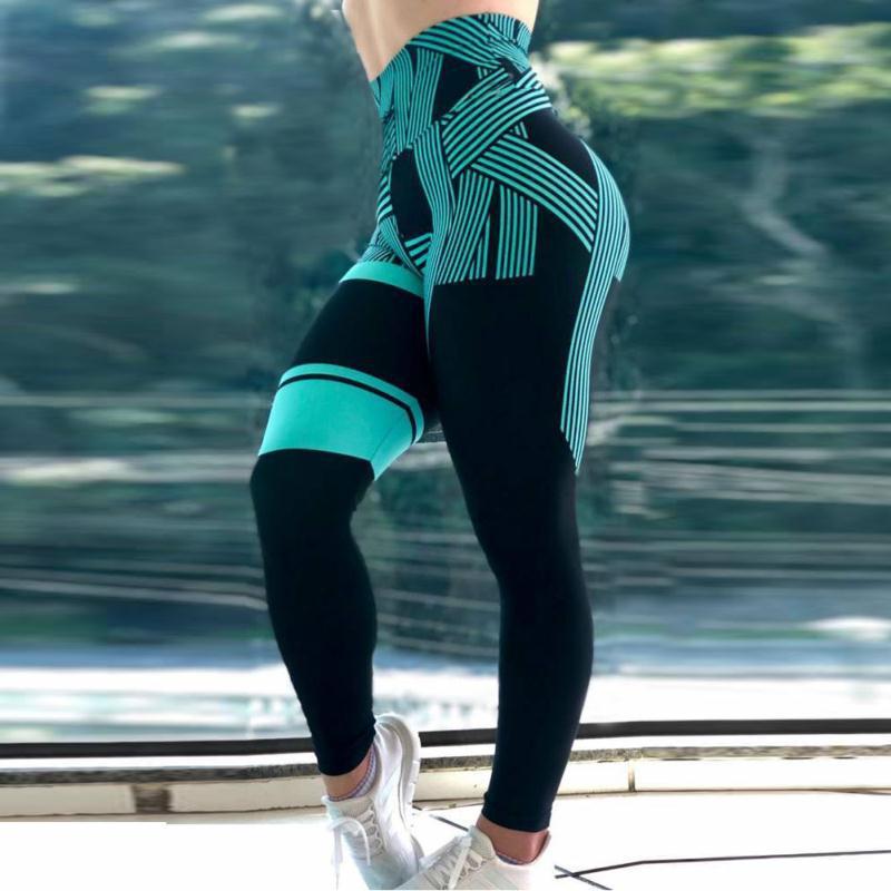 High-Waist Electric Leggings - Polonium Co.